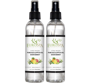 Citrus-Infused Eucalyptus ShowerMist Twin 8oz